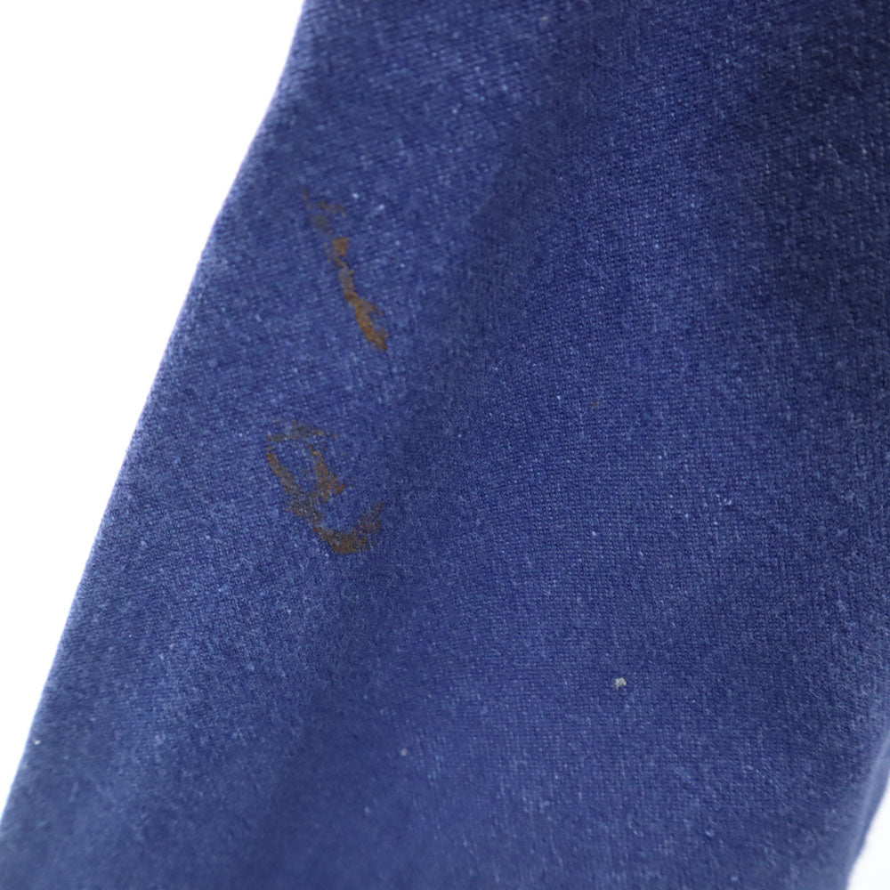 EURO ユーロ 70s ヴィンテージ コットンツイル ワークジャケット 46 ネイビー メンズ