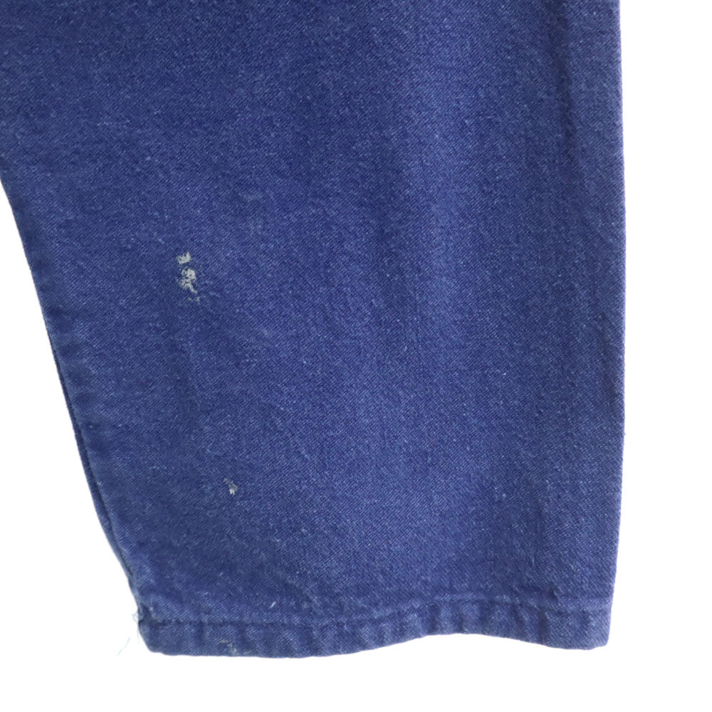 EURO ユーロ 70s ヴィンテージ コットンツイル ワークジャケット 46 ネイビー メンズ