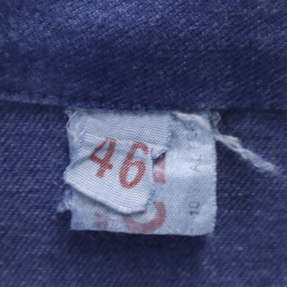 EURO ユーロ 70s ヴィンテージ コットンツイル ワークジャケット 46 ネイビー メンズ