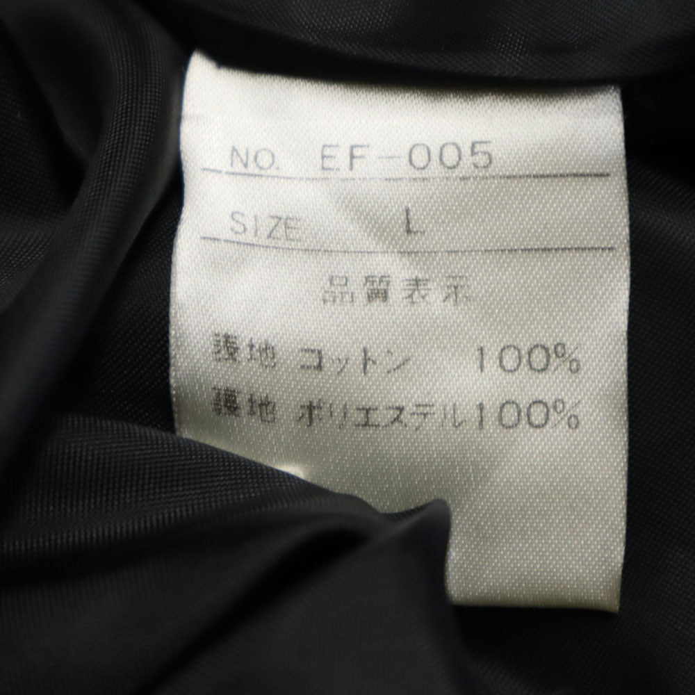 EFFECTEN エフェクテン 日本製 チェック柄 テーラードジャケット L ネイビー 他 アンコン メンズ