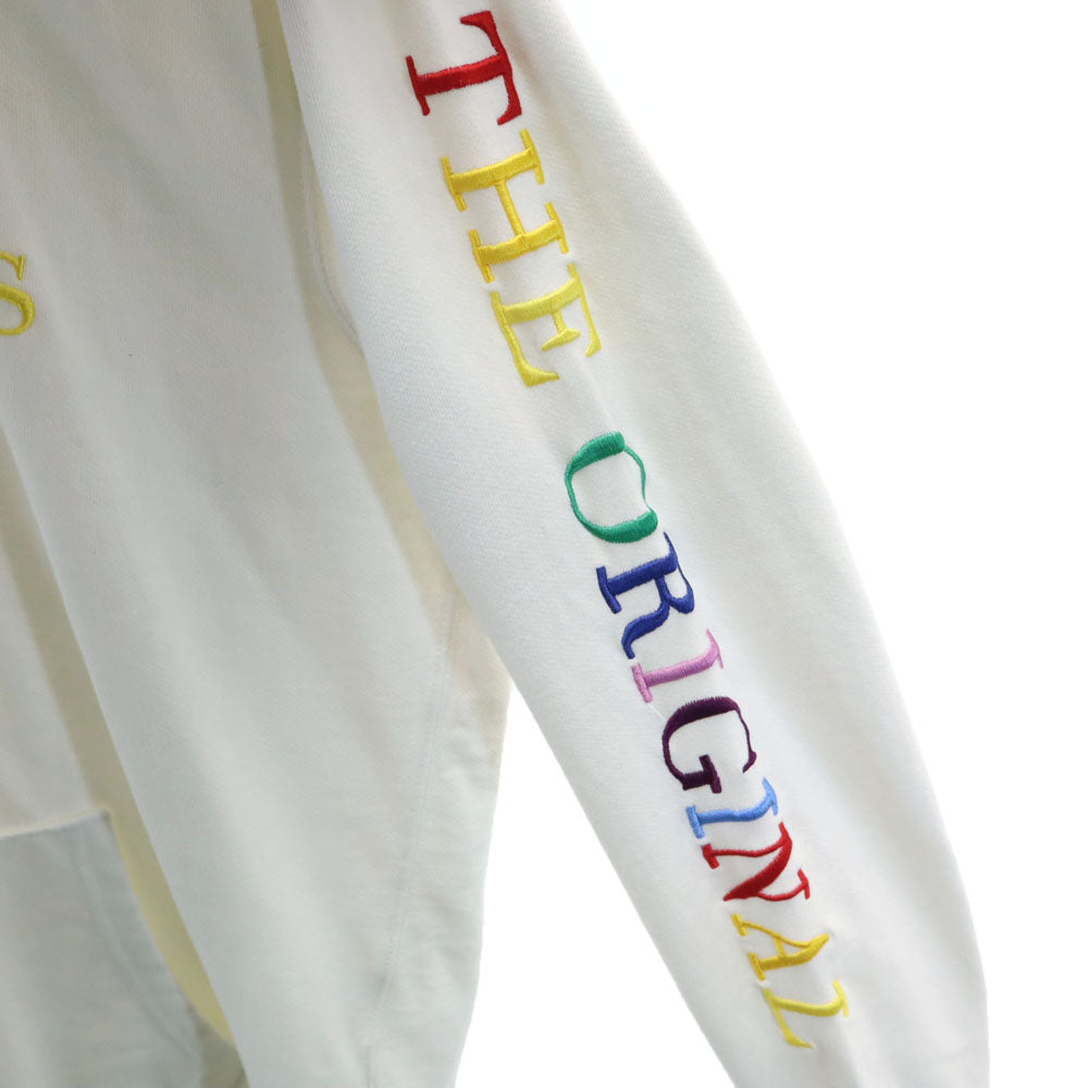 Levi's リーバイス 長袖 スウェットパーカー M ホワイト メンズ