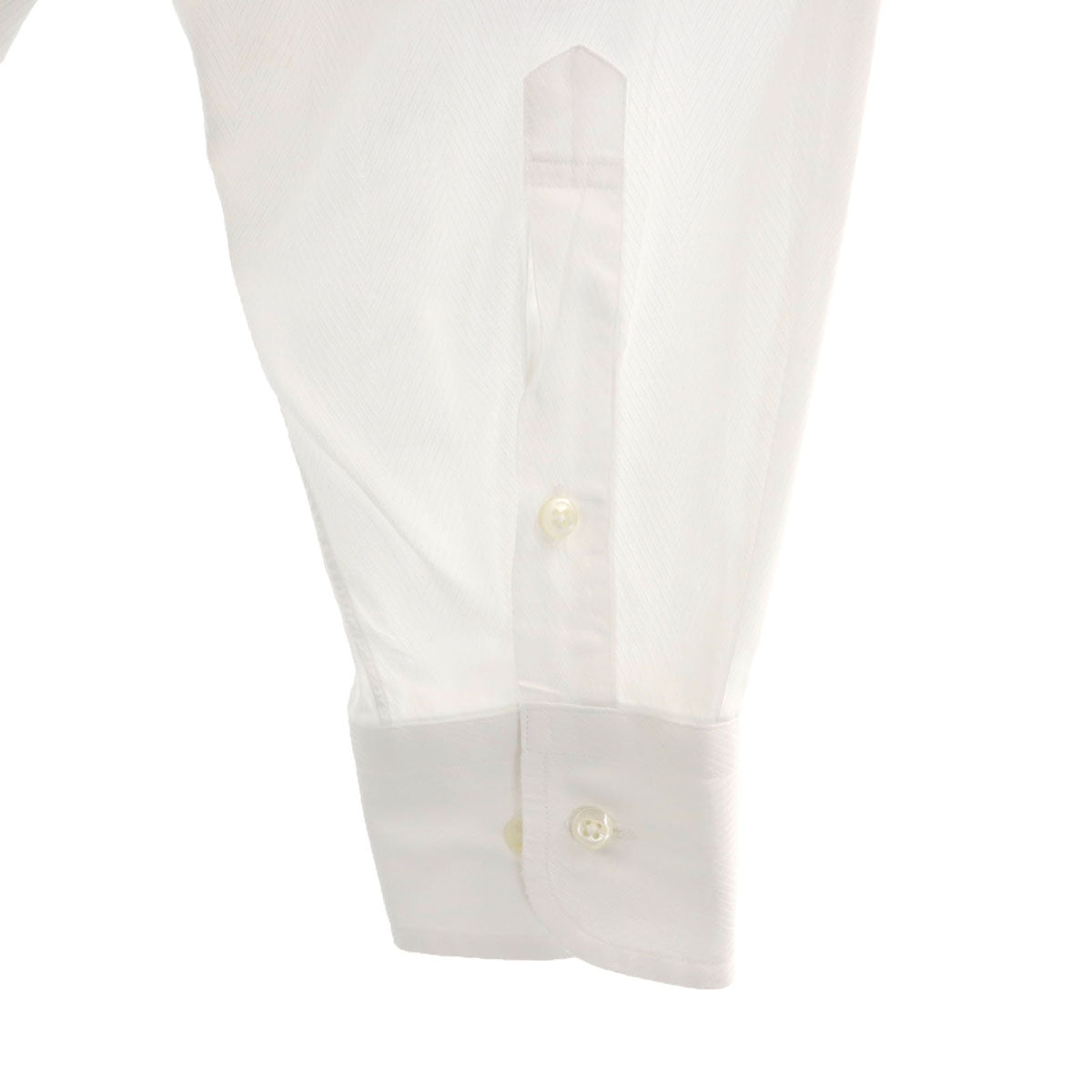 LANVIN ランバン 日本製 長袖 シャツ 41-80 白 メンズ
