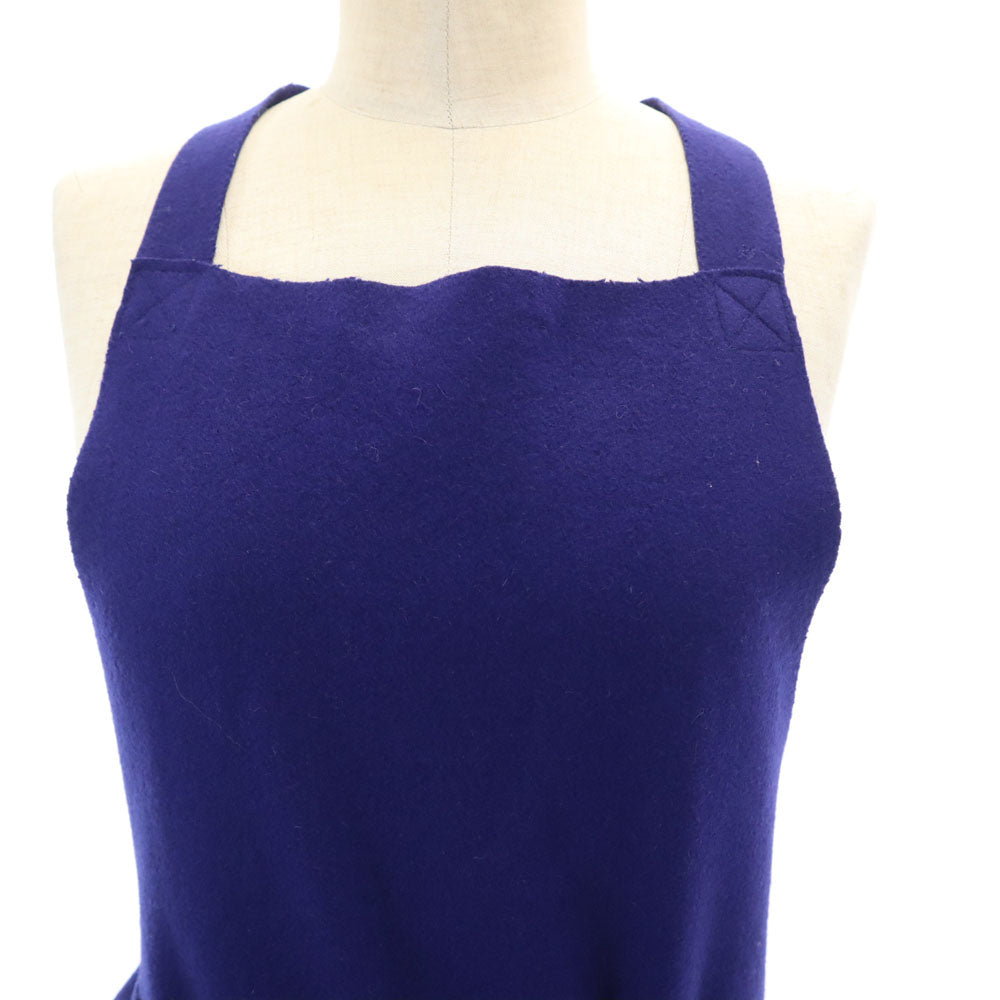 COMME des GARCONS コムデギャルソン 2010年 ウール エプロン ウェア パープル ユニセックス メンズ