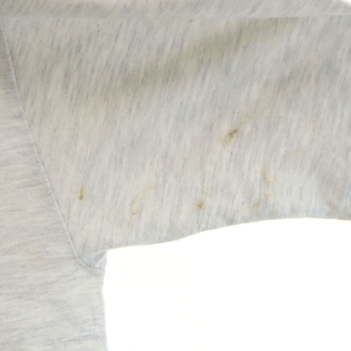 Crazy Shirt クレイジーシャツ 90s USA製 オールド ネコ プリント 半袖 Tシャツ L ライトグレー メンズ