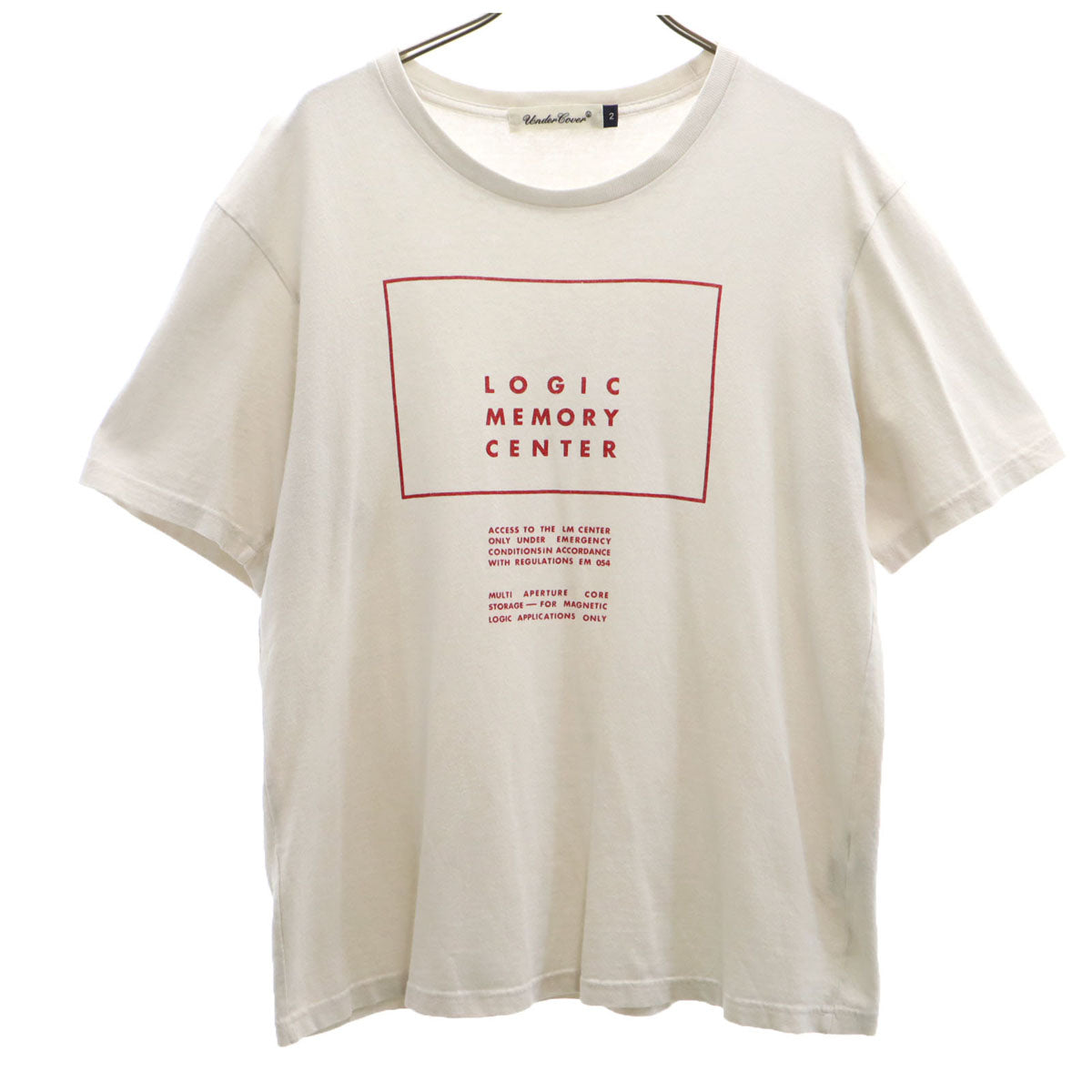 UNDERCOVER アンダーカバー 日本製 半袖 Tシャツ 2 グレー系 メンズ