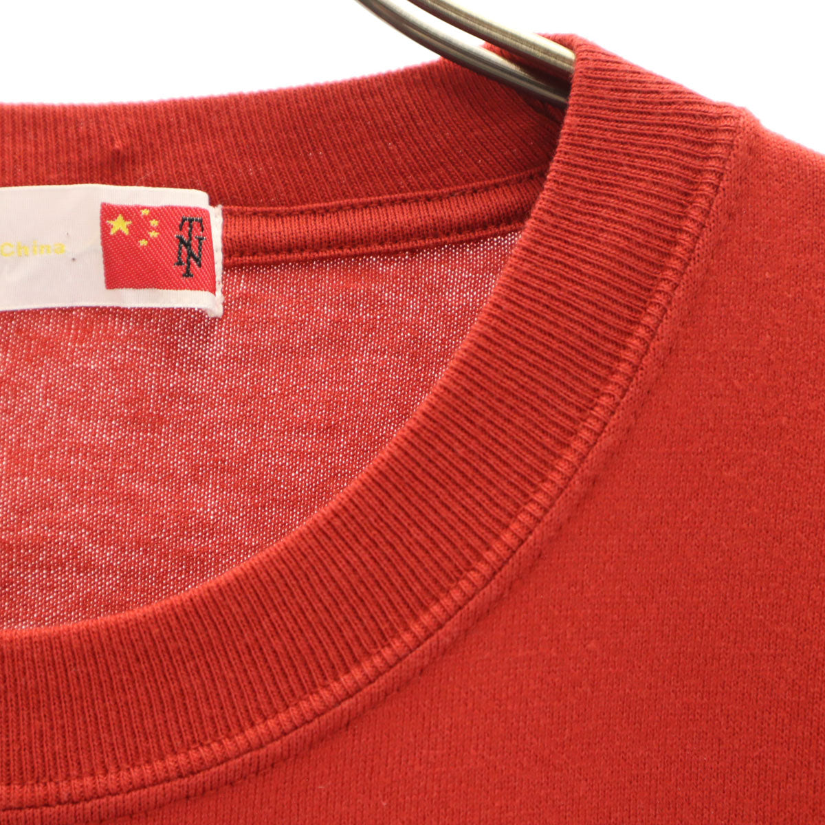 NATURE TRAIL ネイチャートレイル 半袖 Tシャツ L 赤 くま メンズ