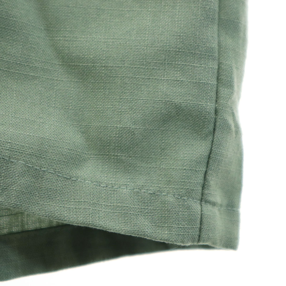 Davinci ダヴィンチ 60s USA製 ヴィンテージ 半袖 オープンカラーシャツ L モスグリーン系 レーヨン混 メンズ