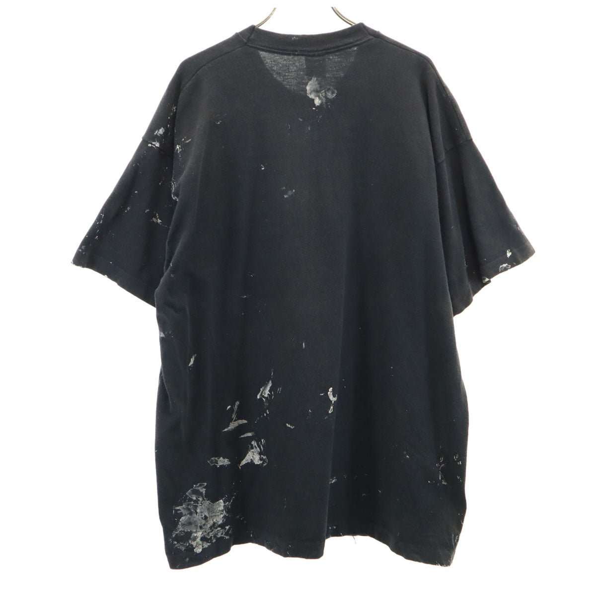 FRUIT OF THE LOOM フルーツオブザルーム 90s USA製 オールド BAREBONES 半袖 Tシャツ XL ブラック シングルステッチ バンド メンズ