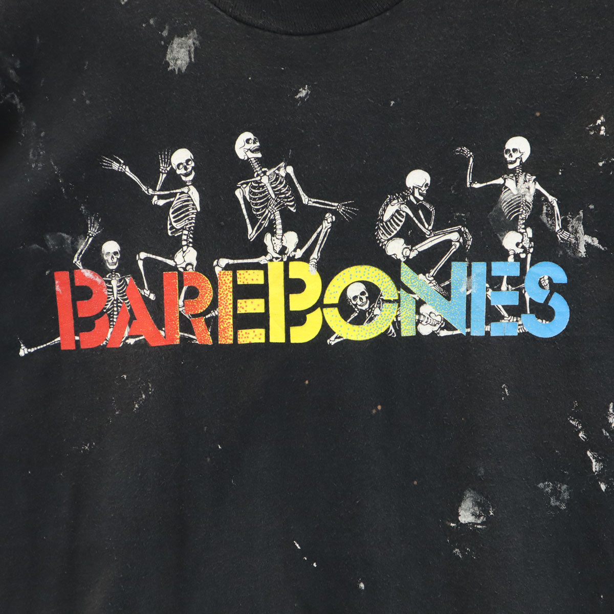 FRUIT OF THE LOOM フルーツオブザルーム 90s USA製 オールド BAREBONES 半袖 Tシャツ XL ブラック シングルステッチ バンド メンズ