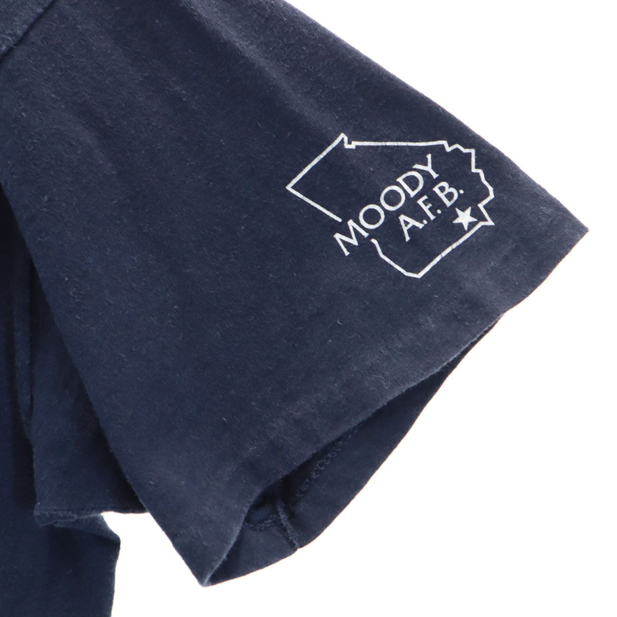 Champion チャンピオン 80s TUFF-ONES USA製 オールド 1986 BLACKBIRD F-16 半袖 Tシャツ XL ネイビー シングルステッチ メンズ