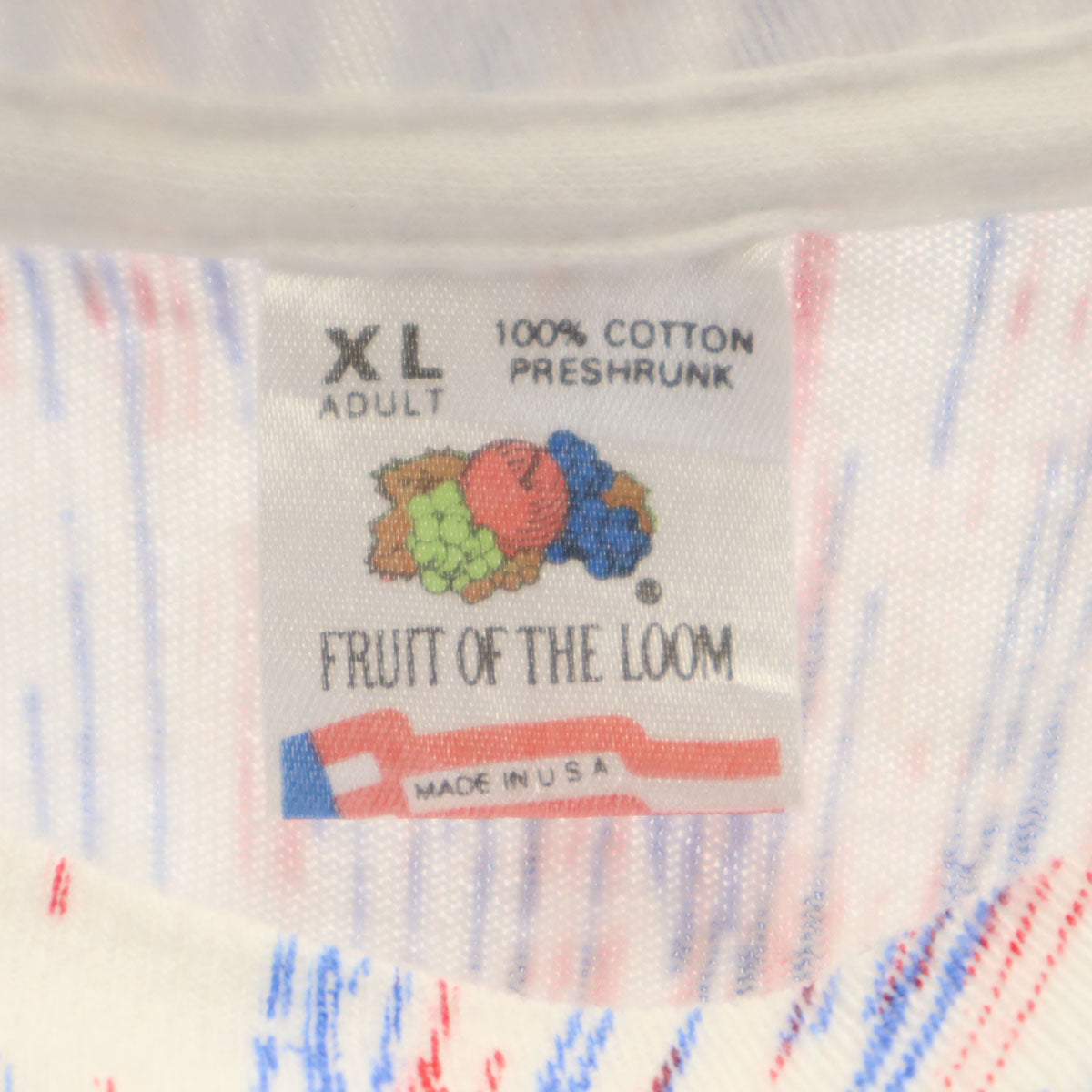 FRUIT OF THE LOOM フルーツオブザルーム 90s USA製 オールド MLB シカゴ・カブス 半袖 Tシャツ XL ホワイト シングルステッチ メンズ