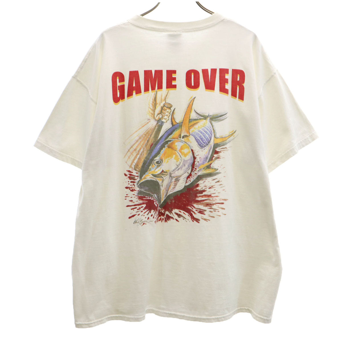 FRUIT OF THE LOOM フルーツオブザルーム 90s オールド 長袖 Tシャツ XL ホワイト メンズ