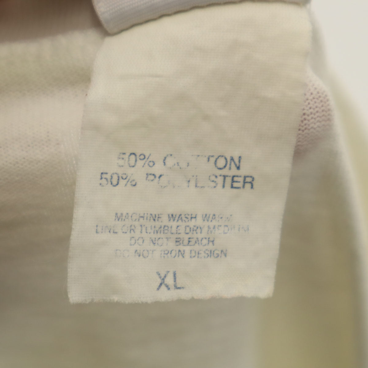 LOGO7 ロゴセブン 90s USA製 オールド 5分袖 Vネック Tシャツ XL ホワイト シングルステッチ メンズ