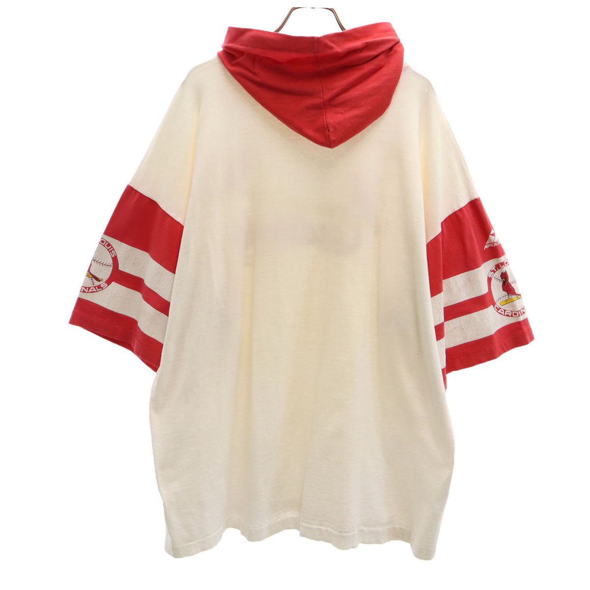 APEX ONE 90s USA製 オールド 半袖 フード Tシャツ L ホワイト系 シングルステッチ メンズ