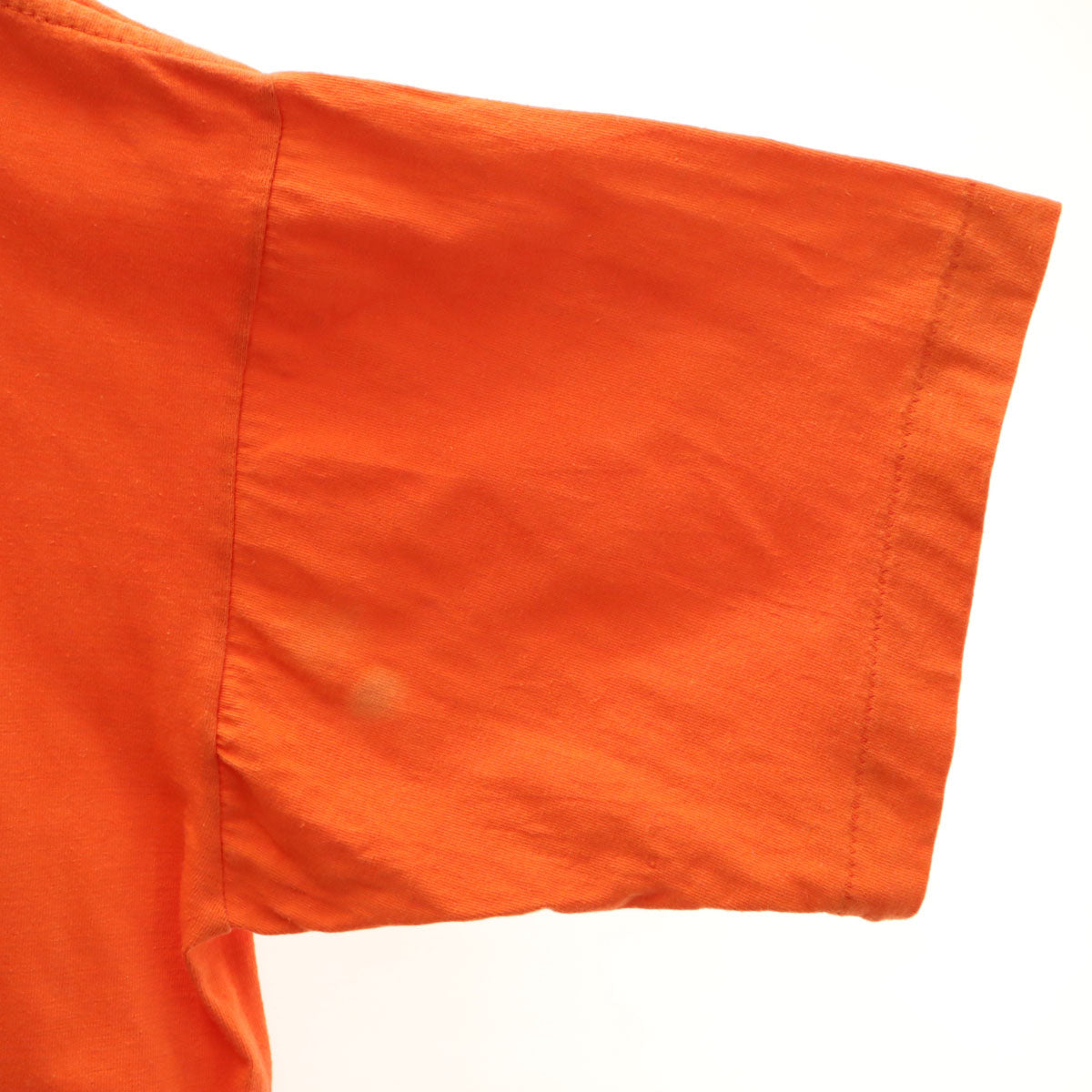 90s カナダ製 オールド 半袖 Tシャツ L オレンジ系 シングルステッチ メンズ