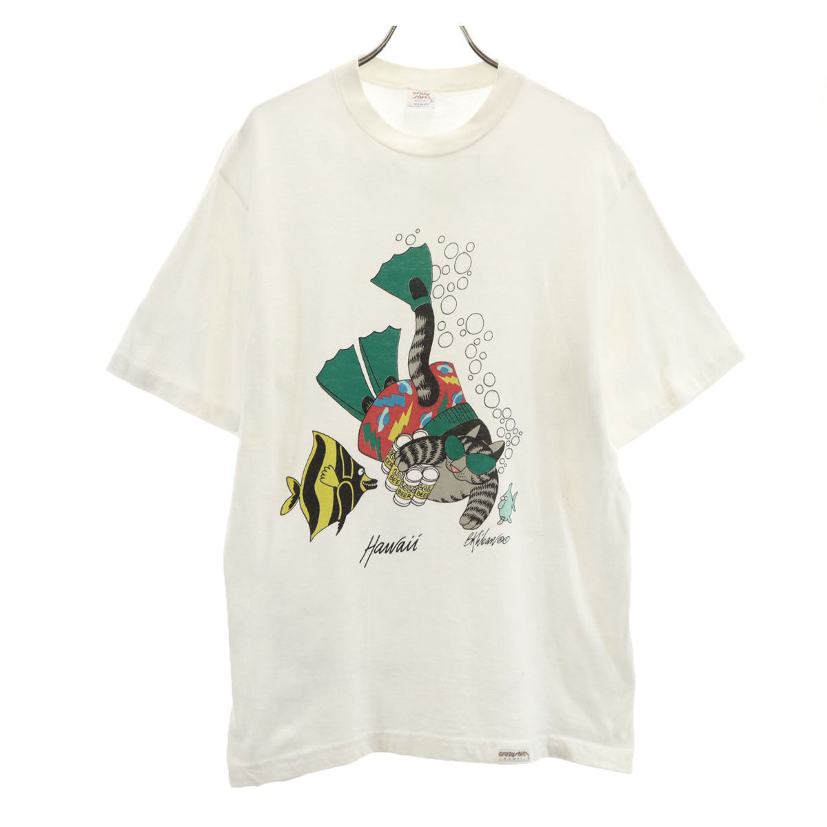 Crazy Shirt クレイジーシャツ 90s USA製 オールド クリバンキャット