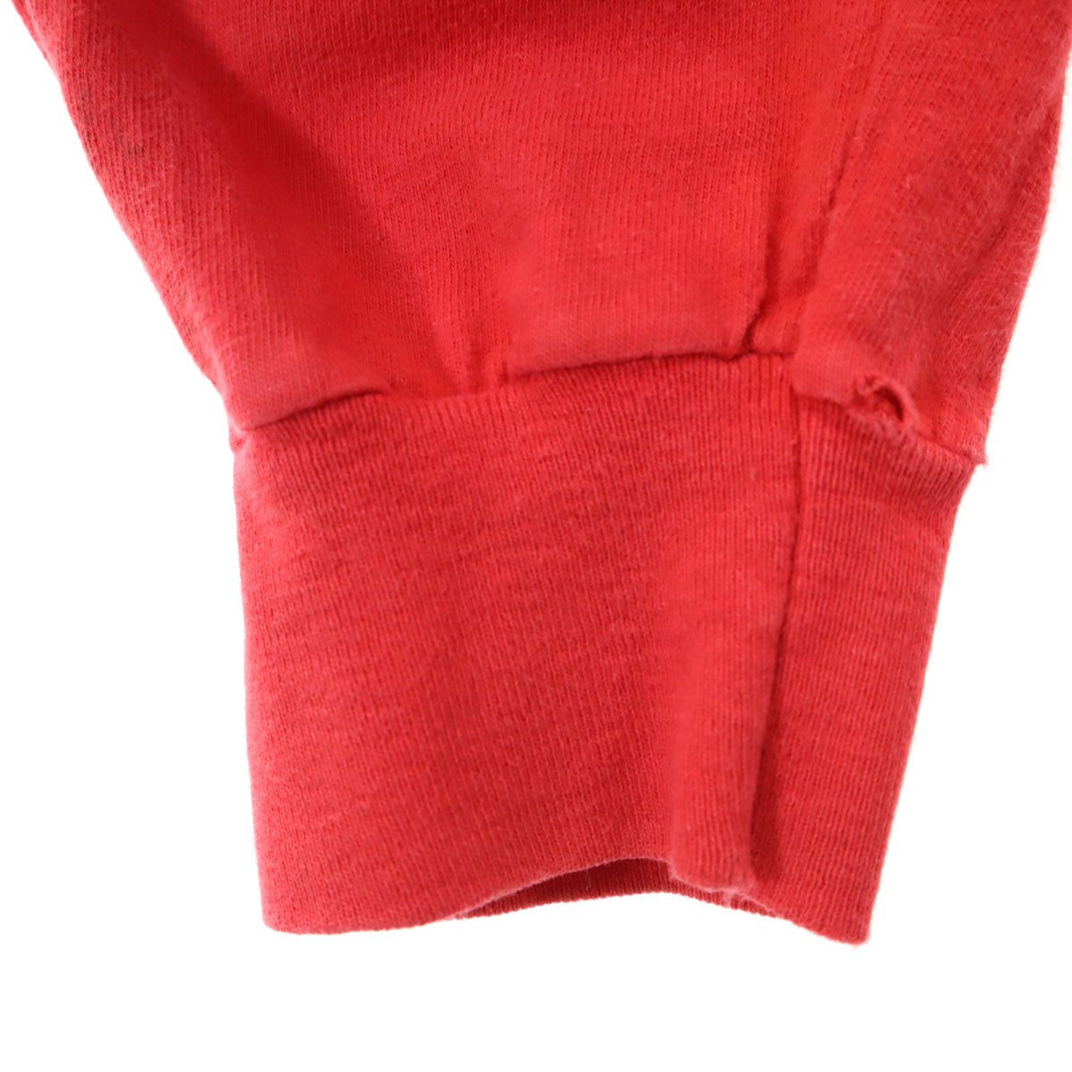 Hanes ヘインズ 80s 90s BEEFY-T USA製 オールド 長袖 Tシャツ XL レッド系 ロンT メンズ