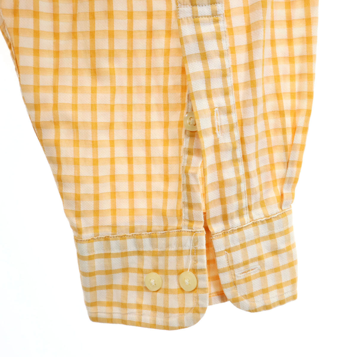TOMMY HILFIGER トミーヒルフィガー 90s オールド フラッグタグ チェック 長袖 ボタンダウンシャツ XL オレンジ系 メンズ