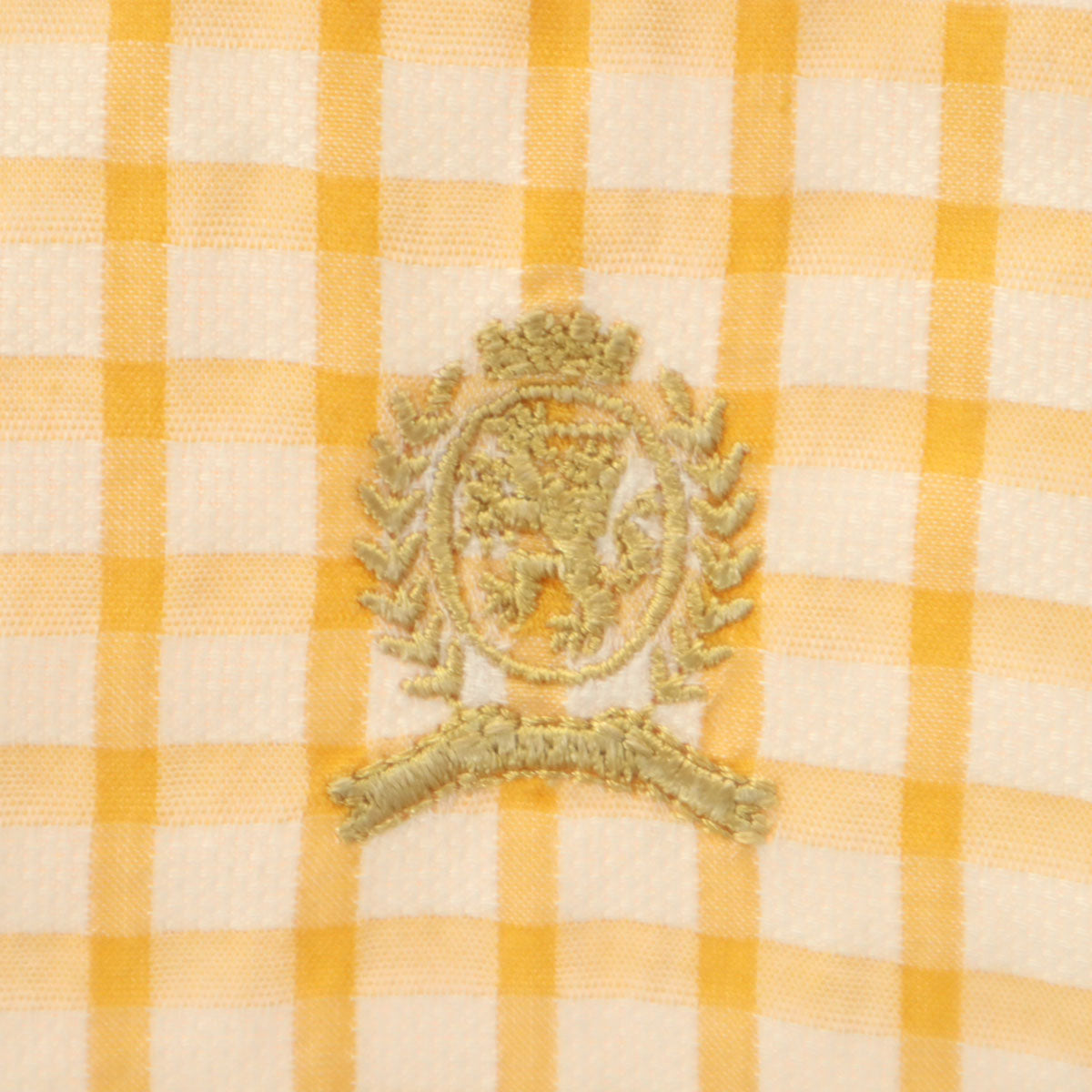 TOMMY HILFIGER トミーヒルフィガー 90s オールド フラッグタグ チェック 長袖 ボタンダウンシャツ XL オレンジ系 メンズ