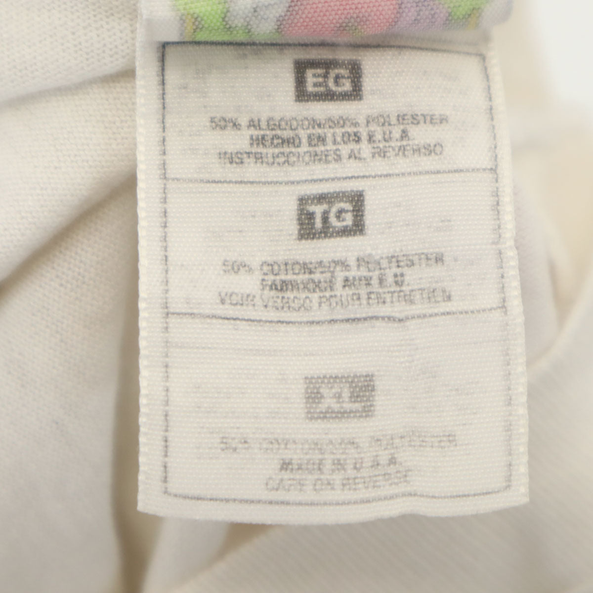 FRUIT OF THE LOOM フルーツオブザルーム 90s 00s BEST USA製 オールド 長袖 Tシャツ XL ホワイト系 ロンT メンズ