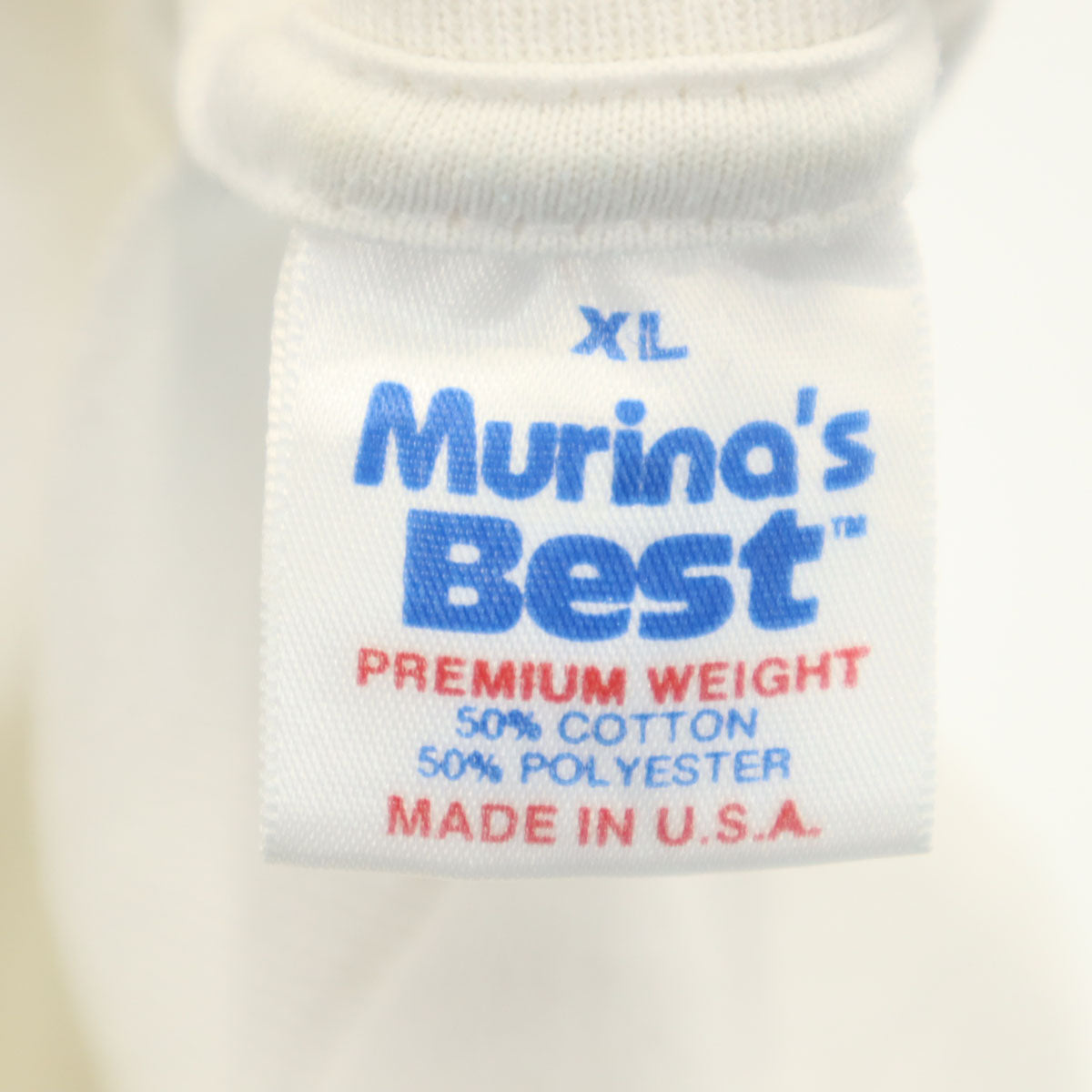 murina's Best 90s USA製 オールド 長袖 Tシャツ XL ホワイト系 ロンT メンズ