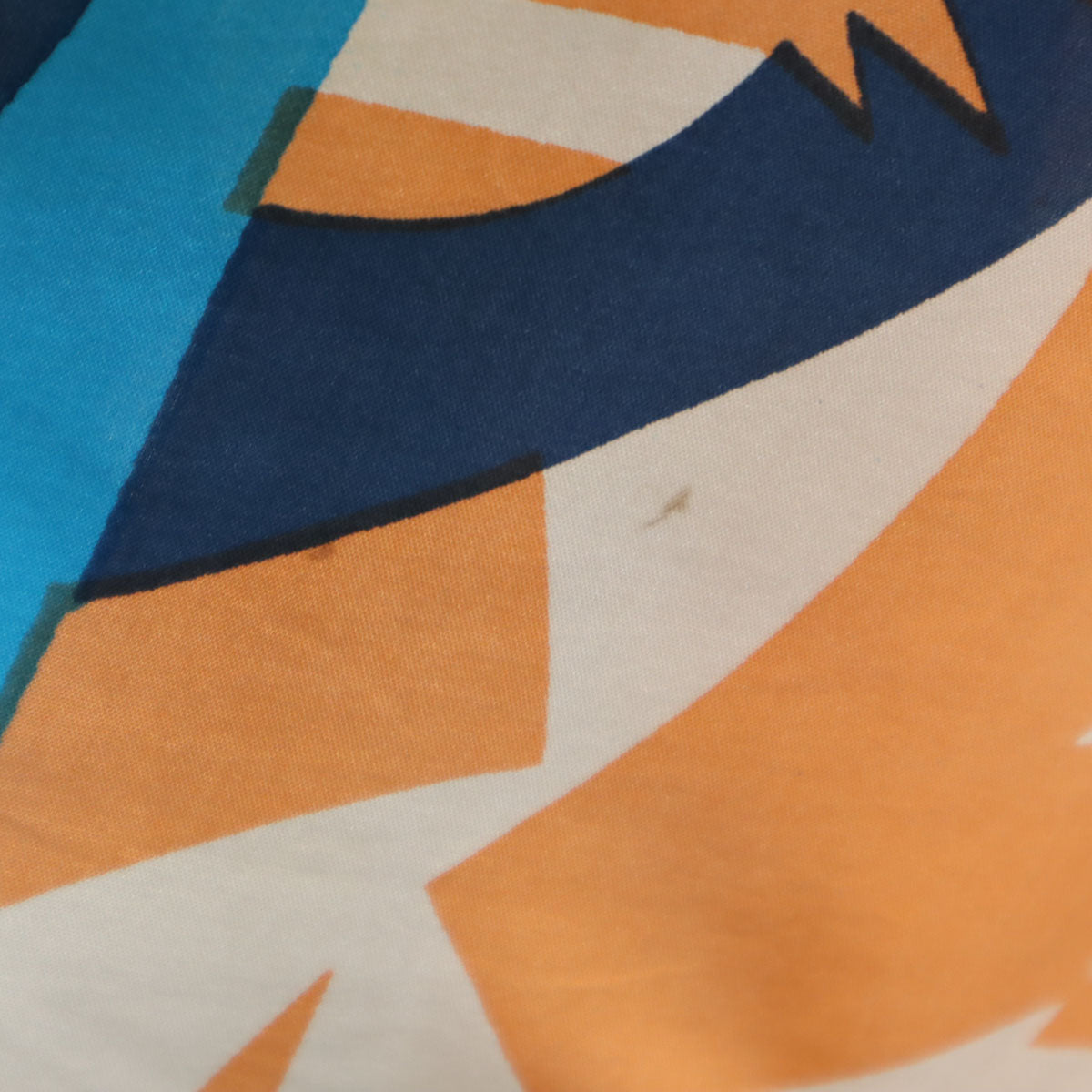 DON'T STOP 90s シルク オールド 総柄 半袖 シャツ L マルチ メンズ