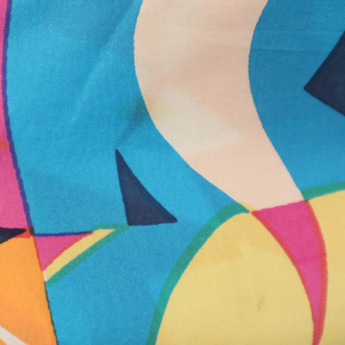 DON'T STOP 90s シルク オールド 総柄 半袖 シャツ L マルチ メンズ