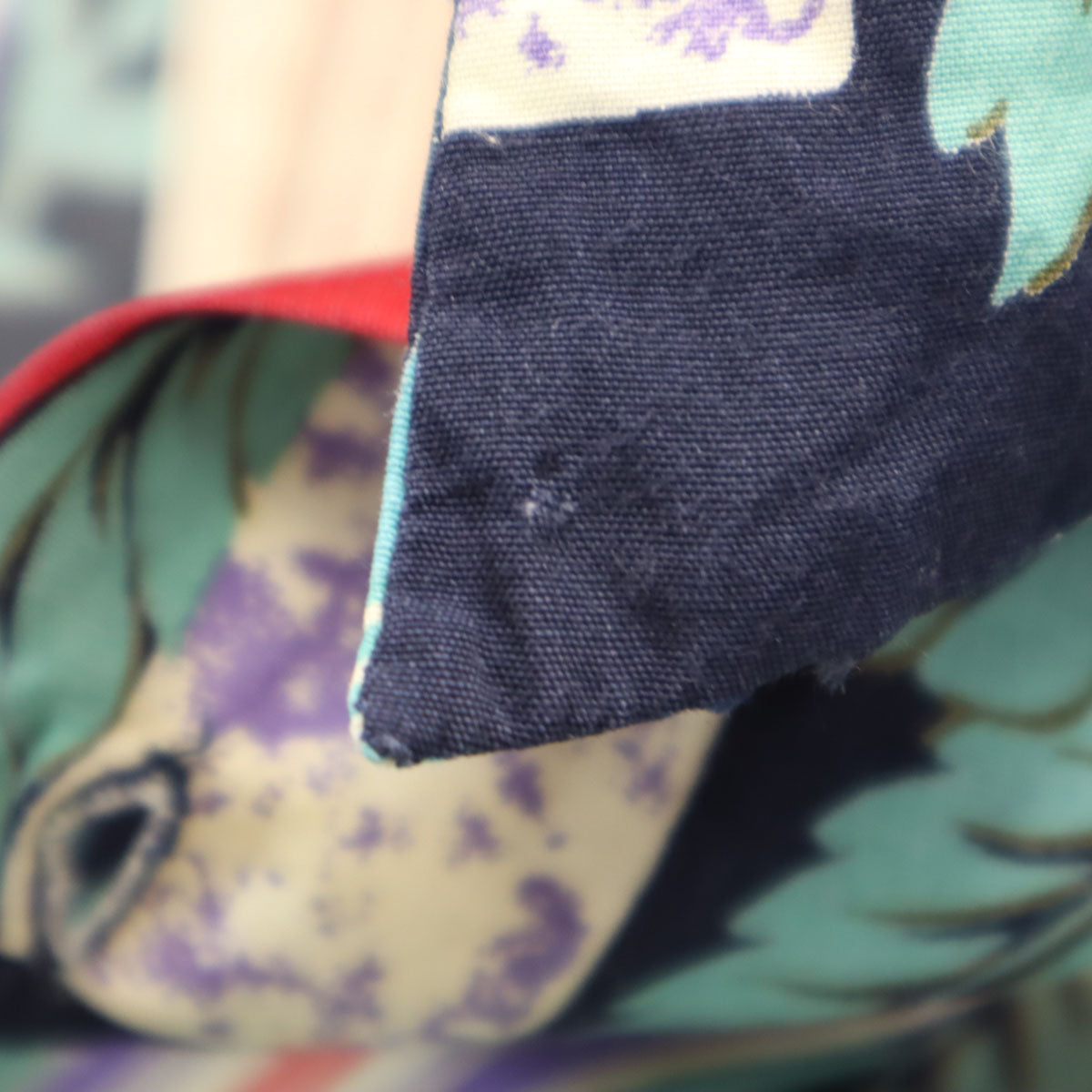 EDWIN エドウィン サーフボード柄 半袖 アロハシャツ XL ネイビー 開襟 メンズ