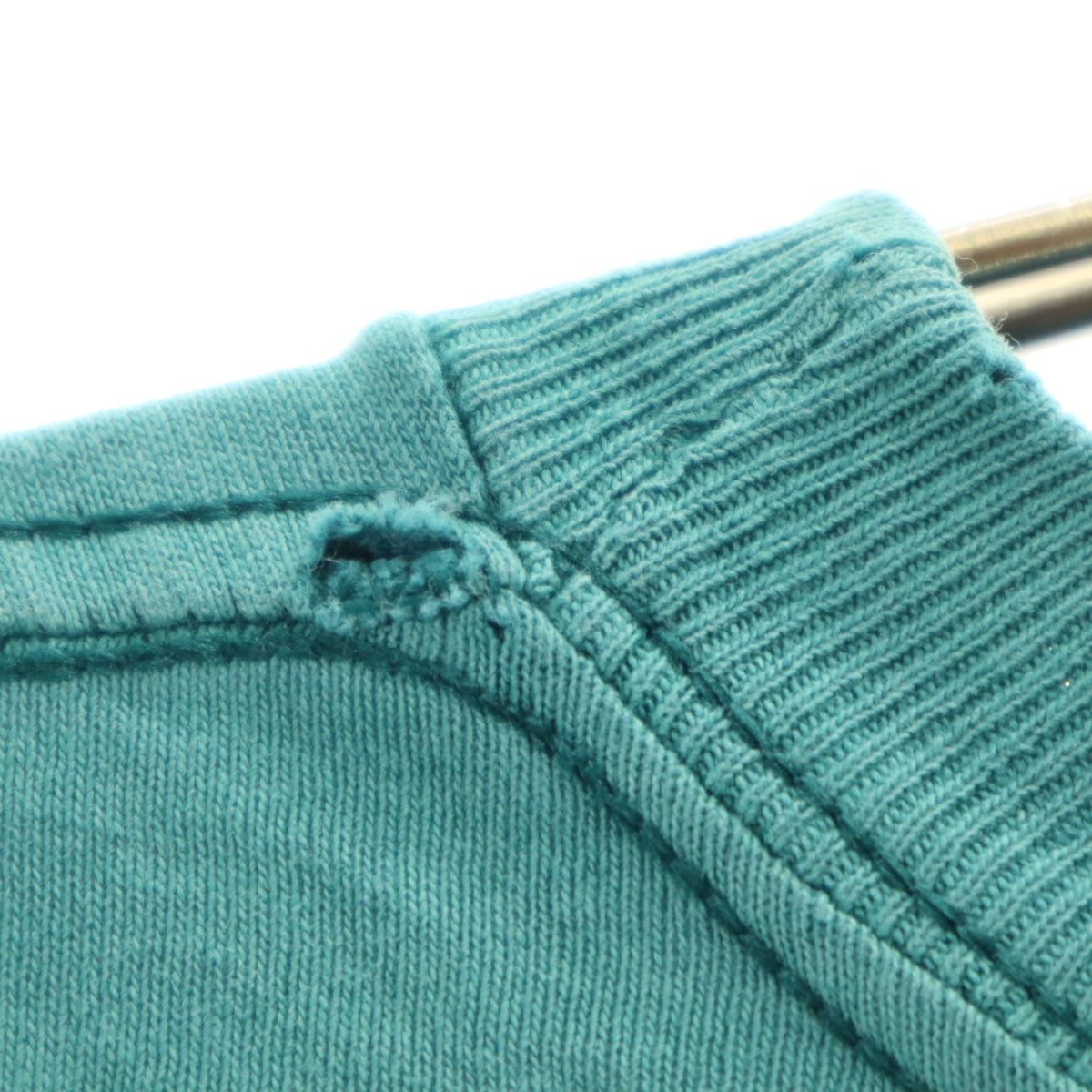 HABITAT ハビタット 90s USA製 オールド マナティ 半袖 Tシャツ L グリーン系 メンズ