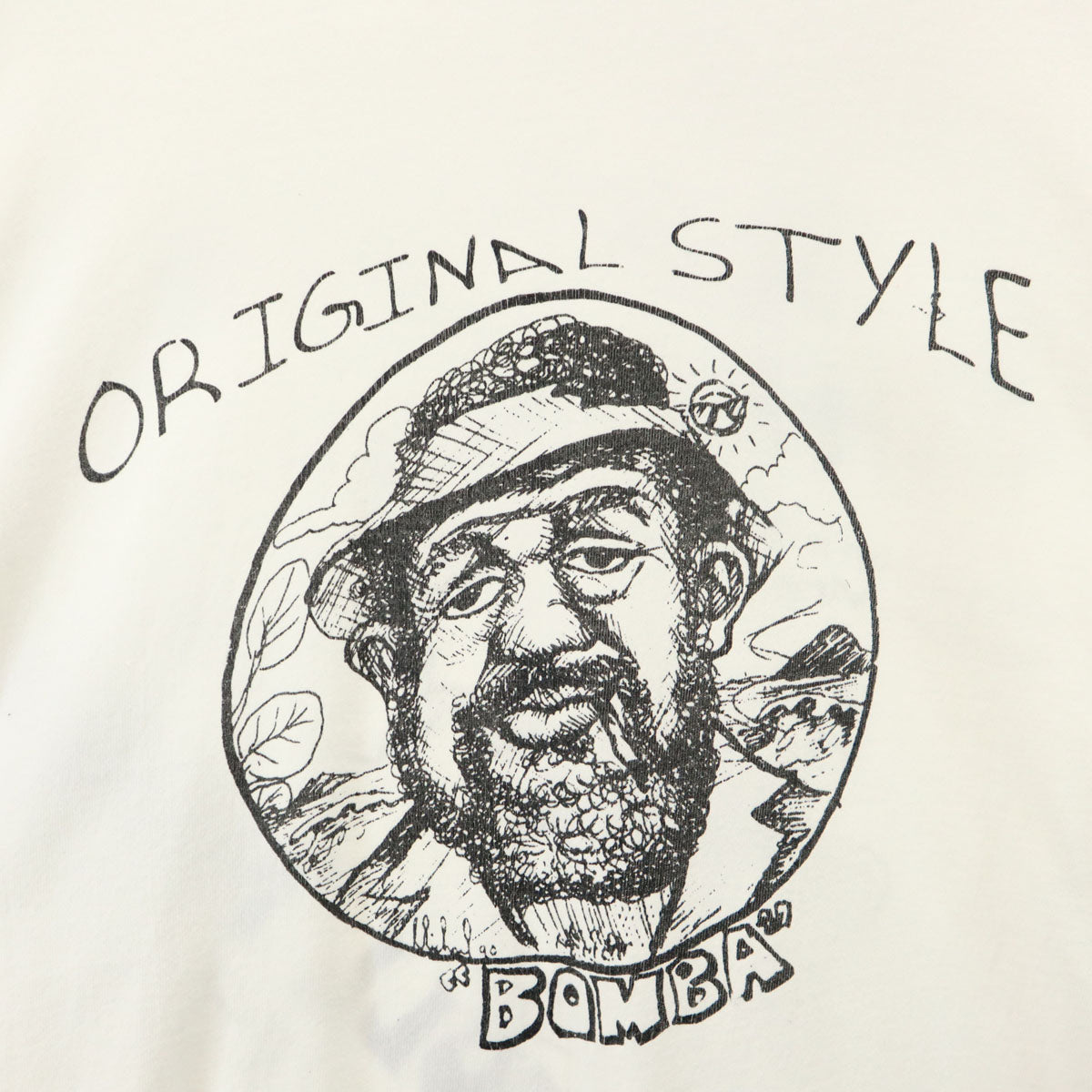 Hanes ヘインズ BOMBA SURFSIDE SHACK 半袖 Tシャツ XXL ホワイト ビッグサイズ メンズ