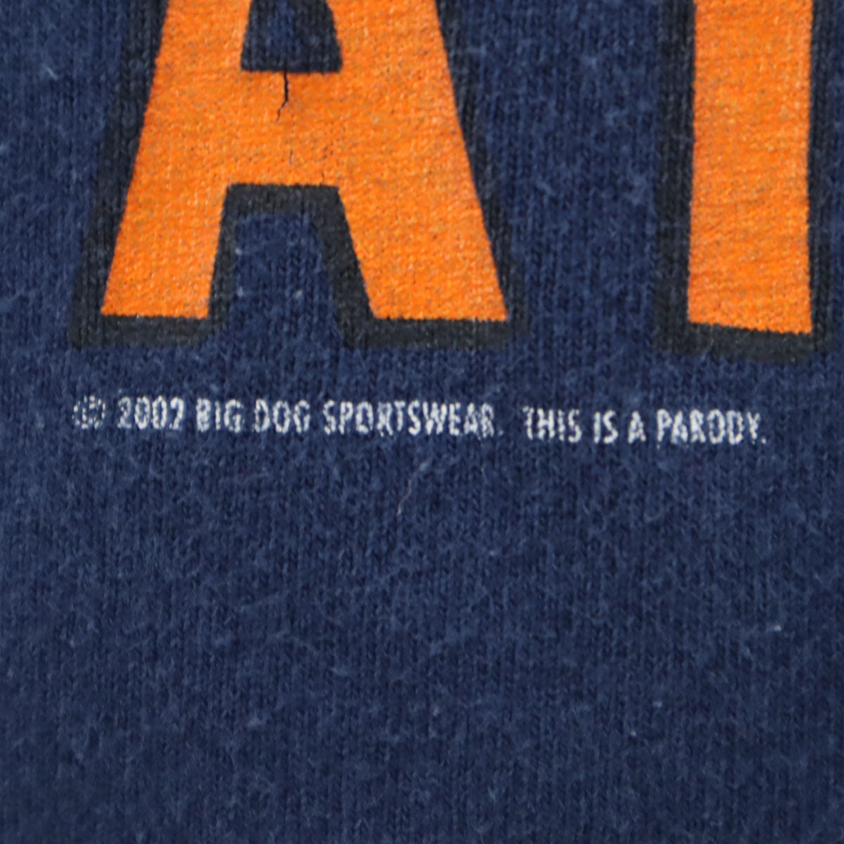 BIG DOGS ビッグドッグス バックプリント 半袖 Tシャツ XL ネイビー メンズ