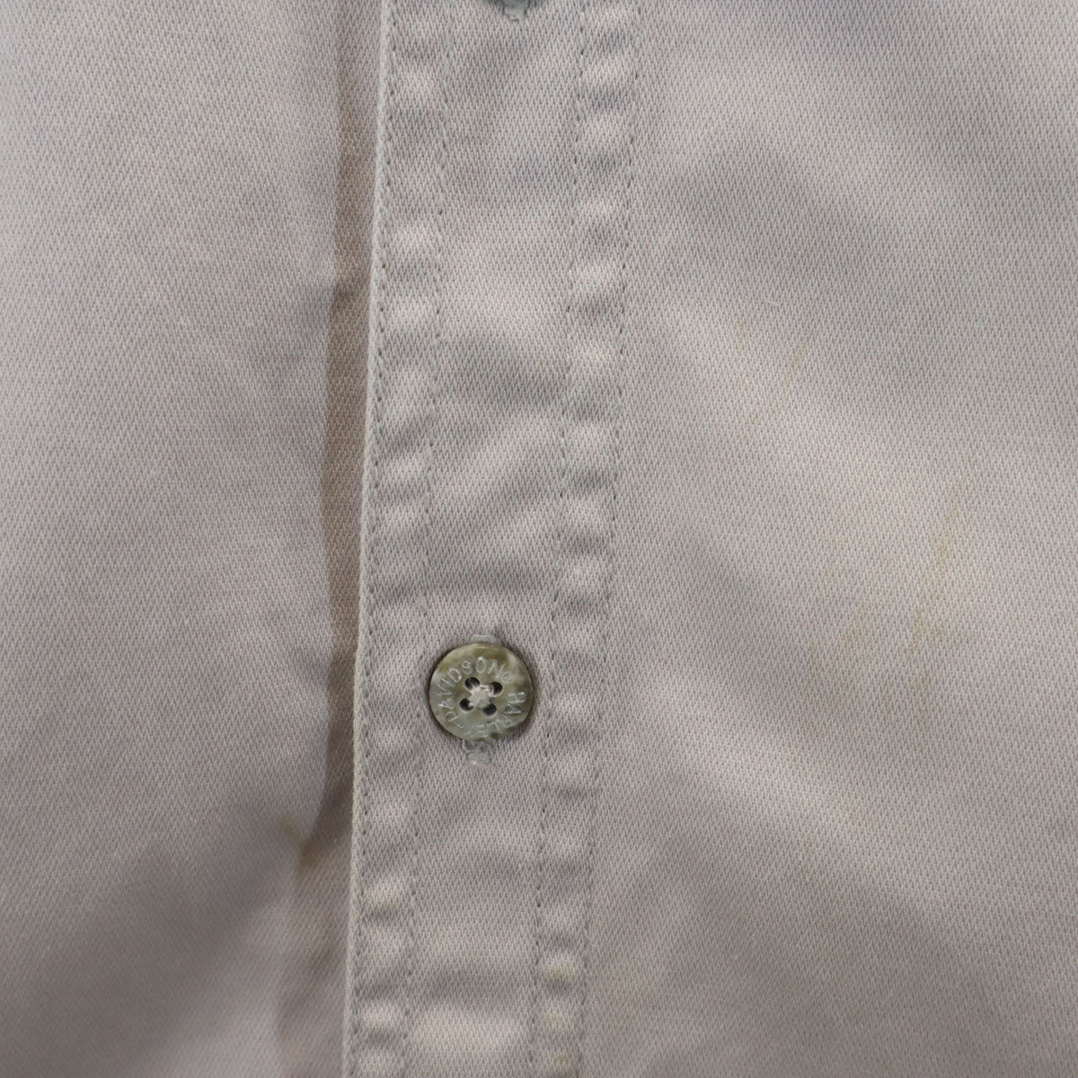 HARLEY DAVIDSON ハーレーダビッドソン バックロゴ刺繍 ベスト L グレー 隠しボタンダウン メンズ