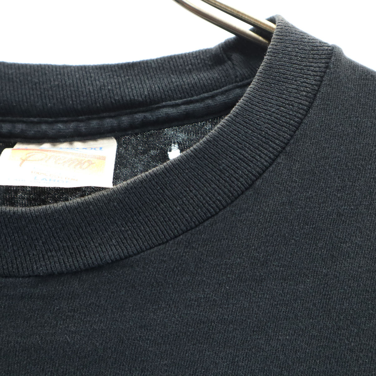 HAZELWOOD PREMO 90s USA製 オールド ネオン カウボーイプリント 半袖 Tシャツ L ブラック シングルステッチ メンズ