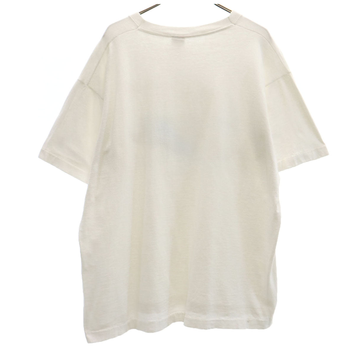 FRUIT OF THE LOOM フルーツオブザルーム 90s USA製 オールド トナカイ プリント 半袖 Tシャツ XL ホワイト シングルステッチ メンズ