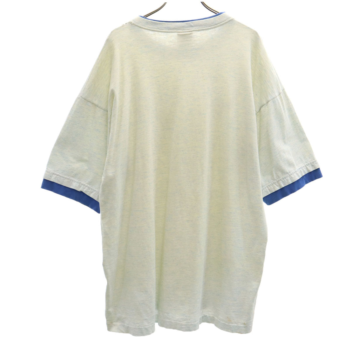 ALORE アローレ 90s USA製 オールド 5分袖 Tシャツ XL アイボリー メンズ