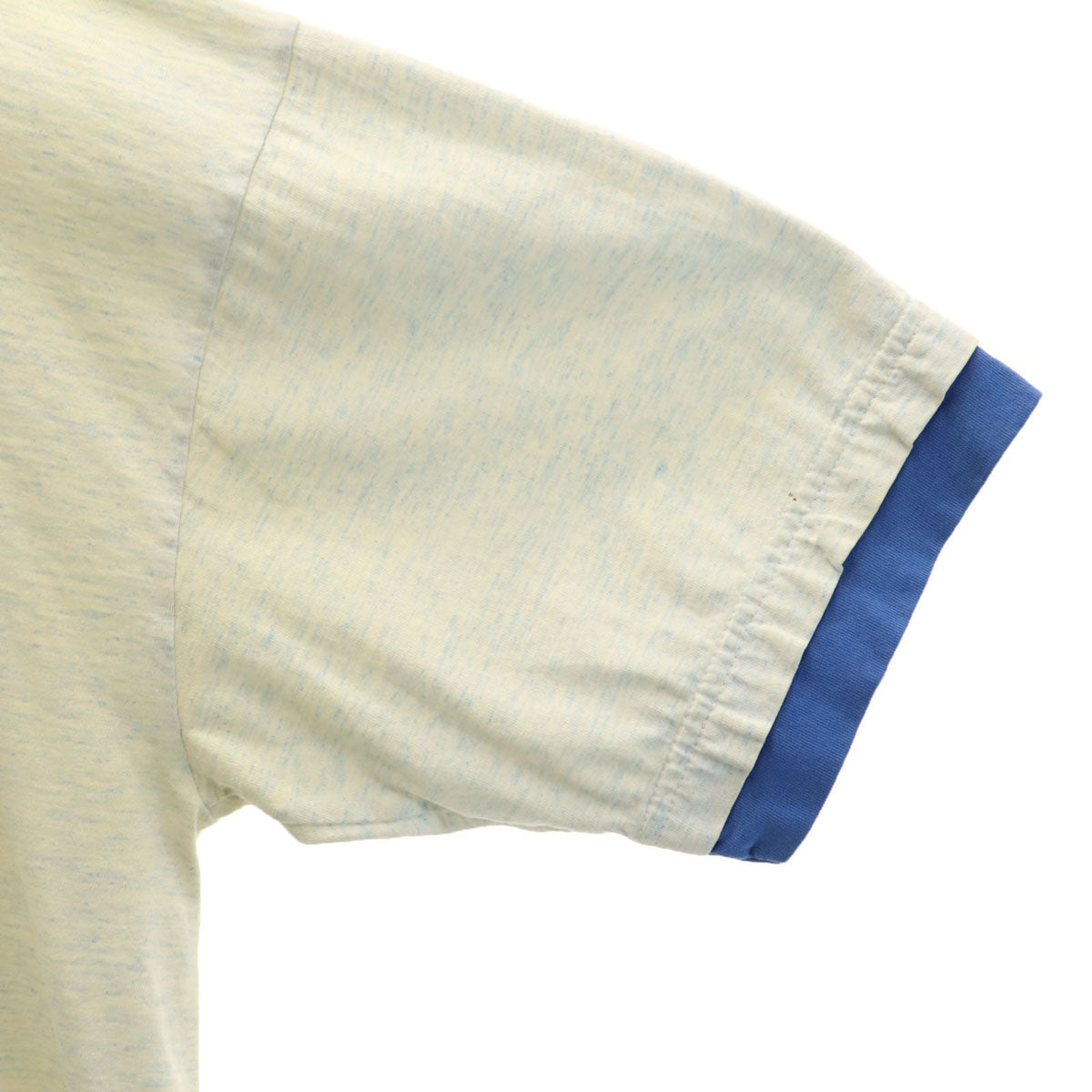 ALORE アローレ 90s USA製 オールド 5分袖 Tシャツ XL アイボリー メンズ