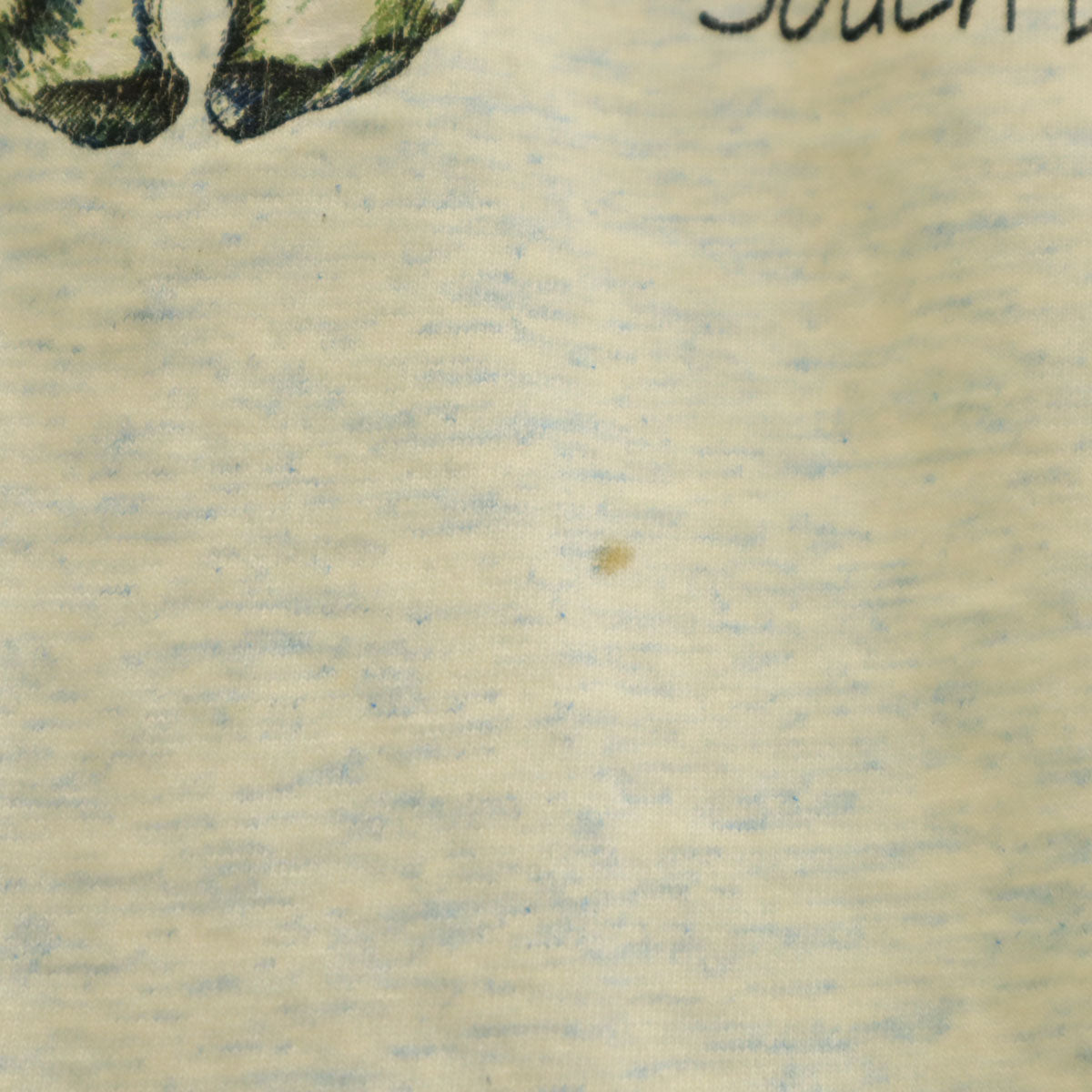 ALORE アローレ 90s USA製 オールド 5分袖 Tシャツ XL アイボリー メンズ