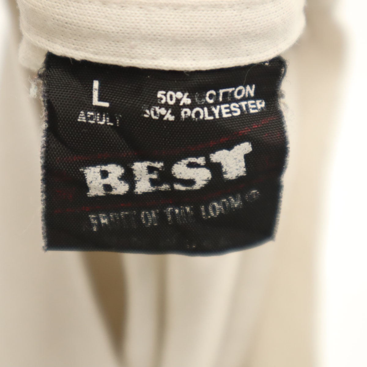 FRUIT OF THE LOOM フルーツオブザルーム 90s USA製 オールド 半袖 Tシャツ L グレー BEST シングルステッチ メンズ