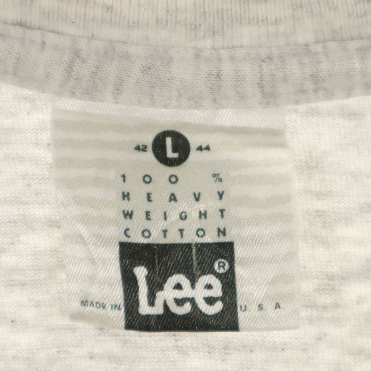 Lee リー 90s USA製 オールド 半袖 Tシャツ L グレー メンズ