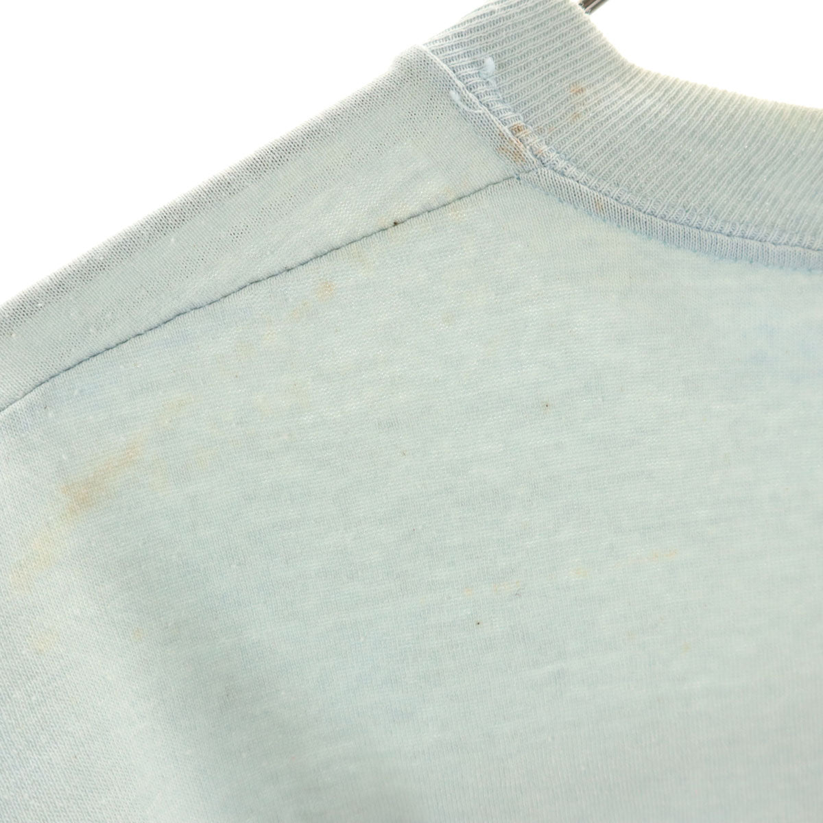 JERZEES ジャージーズ 80s ラッセル USA製 ヴィンテージ 半袖 Tシャツ L ブルー系 RUSSELL メンズ