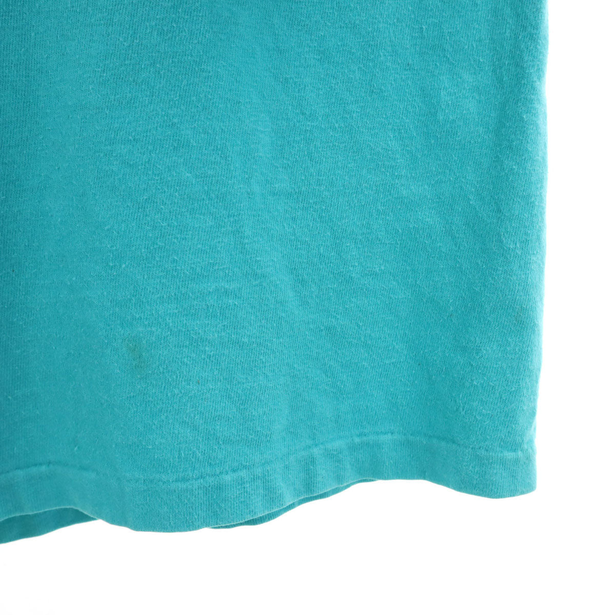 Hanes ヘインズ 90s USA製 オールド 半袖 Tシャツ XL ブルー系 BEEFY-T シングルステッチ メンズ