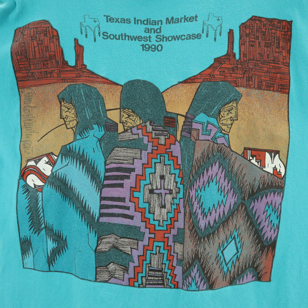 Hanes ヘインズ 90s USA製 オールド 半袖 Tシャツ XL ブルー系 BEEFY-T シングルステッチ メンズ