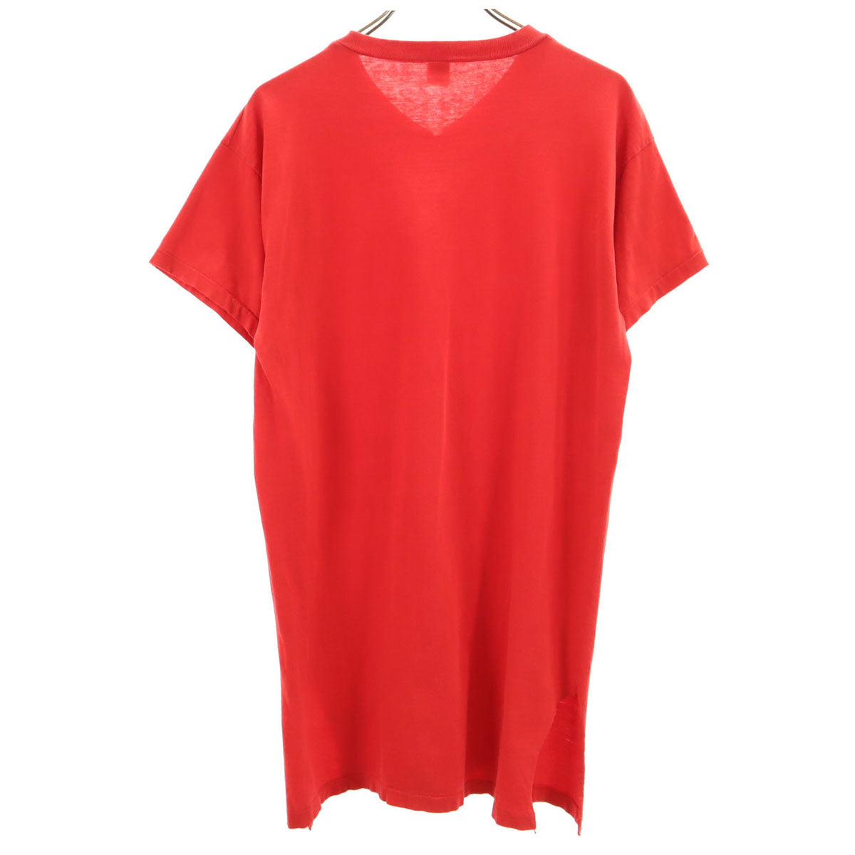 ARTEX アルテックス 80s USA製 ヴィンテージ 半袖 Vネック Tシャツ L レッド シングルステッチ メンズ