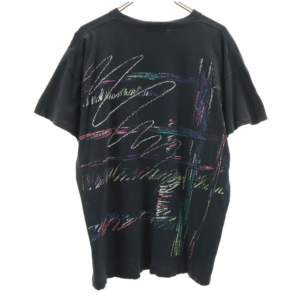 Aerodynamics エアロダイナミクス 90s USA製 オールド 半袖 Tシャツ ONE ブラック シングルステッチ レディース