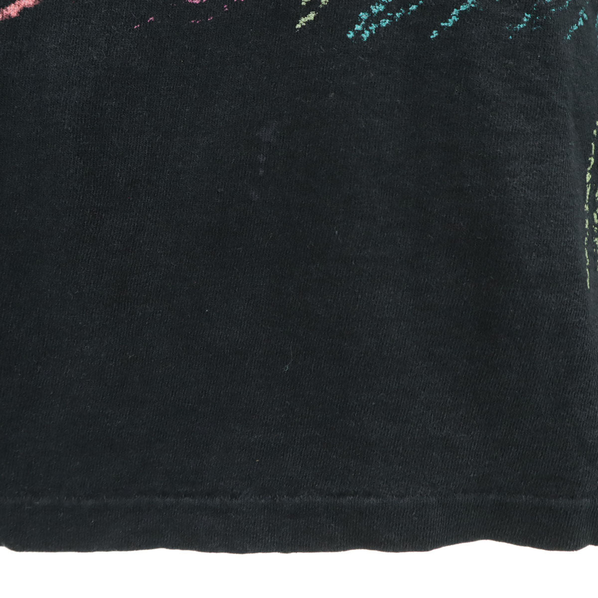 Aerodynamics エアロダイナミクス 90s USA製 オールド 半袖 Tシャツ ONE ブラック シングルステッチ レディース