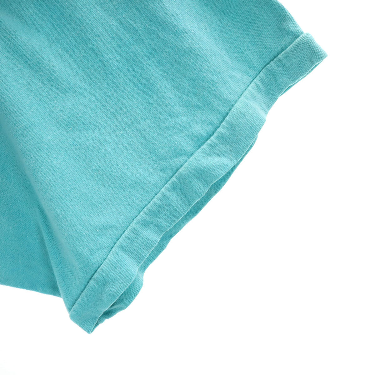 90s オールド 半袖 Tシャツ ブルー系 シングルステッチ メンズ