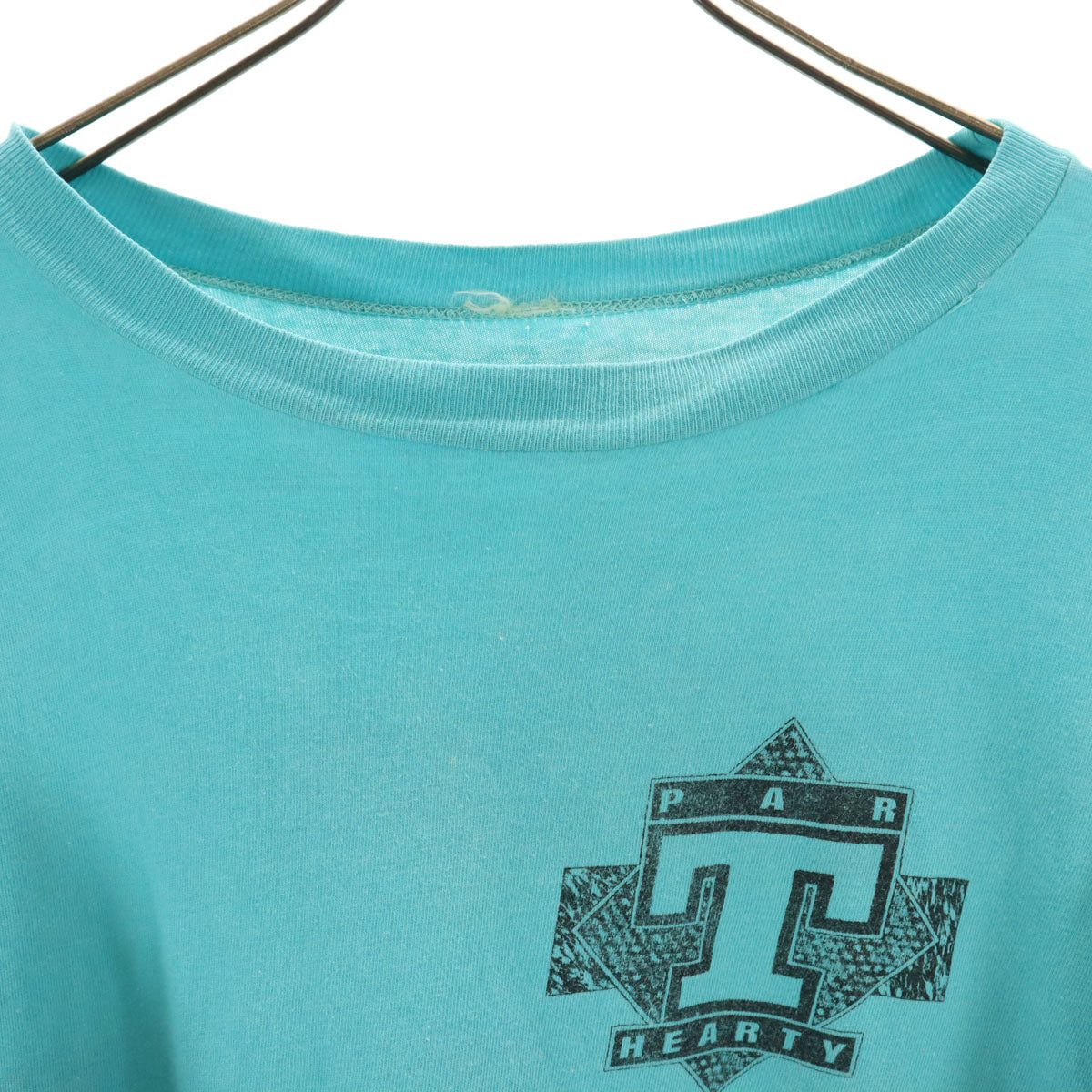 90s オールド 半袖 Tシャツ ブルー系 シングルステッチ メンズ