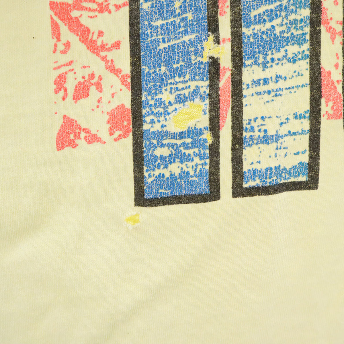 HOBIE ホビー 90s USA製 オールド 半袖 Tシャツ L イエロー系 シングルステッチ メンズ