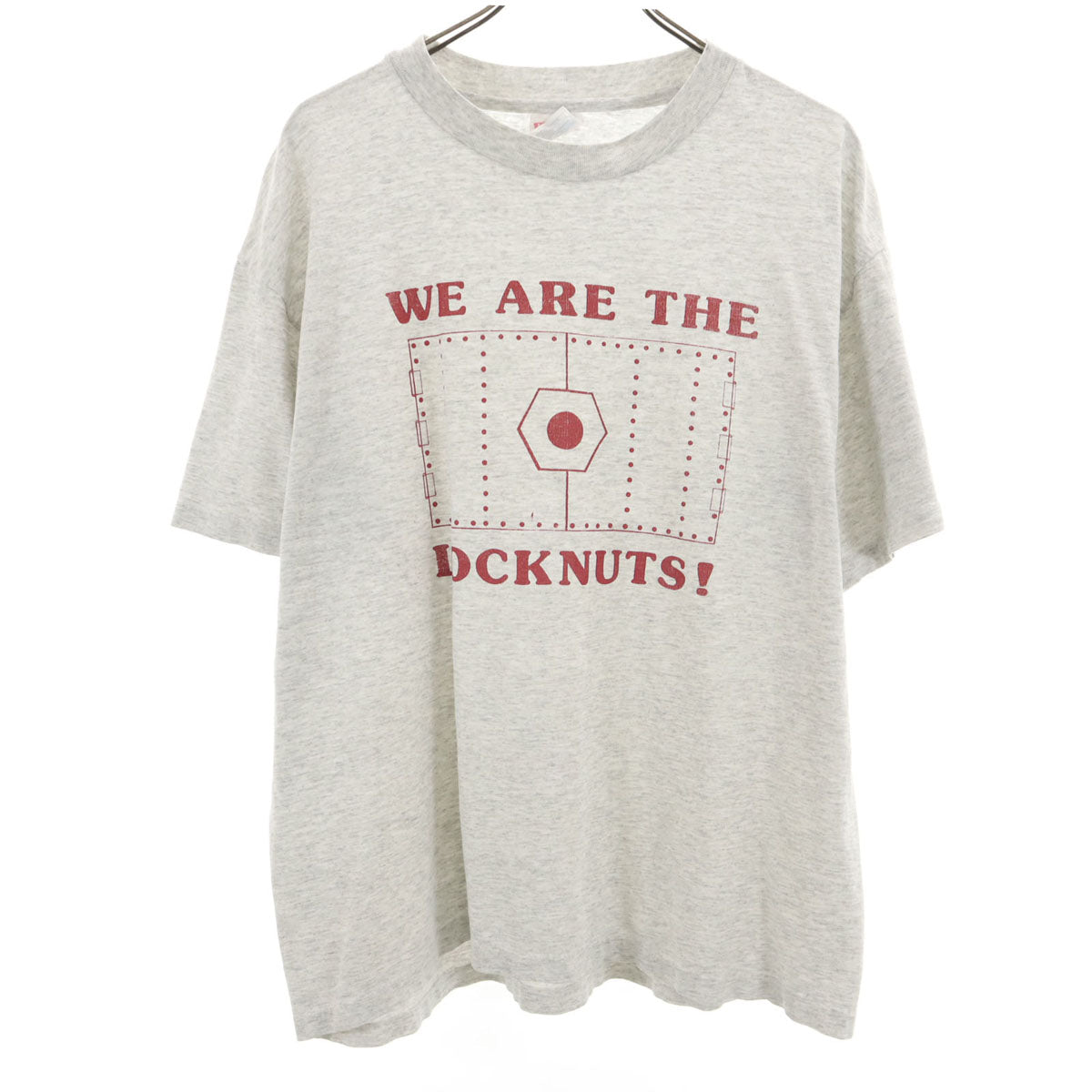 Hanes ヘインズ 90s USA製 オールド 半袖 Tシャツ XL ライトグレー シングルステッチ メンズ