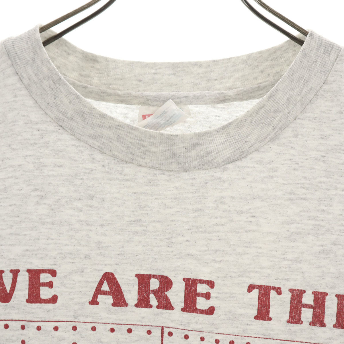 Hanes ヘインズ 90s USA製 オールド 半袖 Tシャツ XL ライトグレー シングルステッチ メンズ